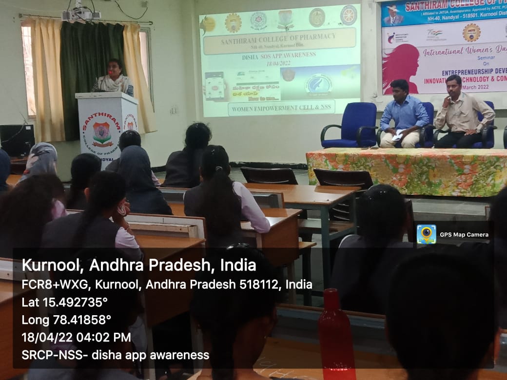 DISHA SOS App Awareness Program