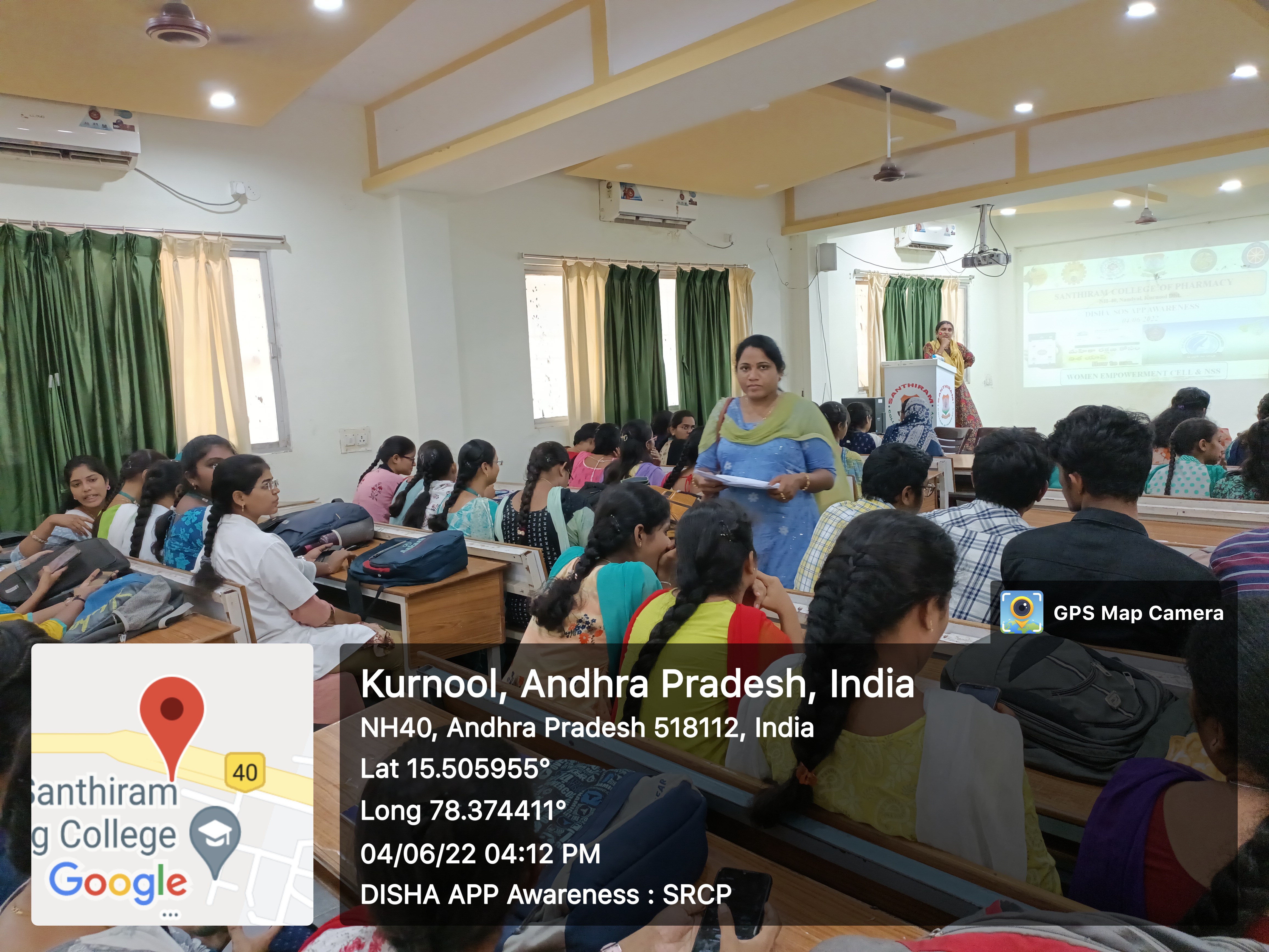DISHA SOS App Awareness Program