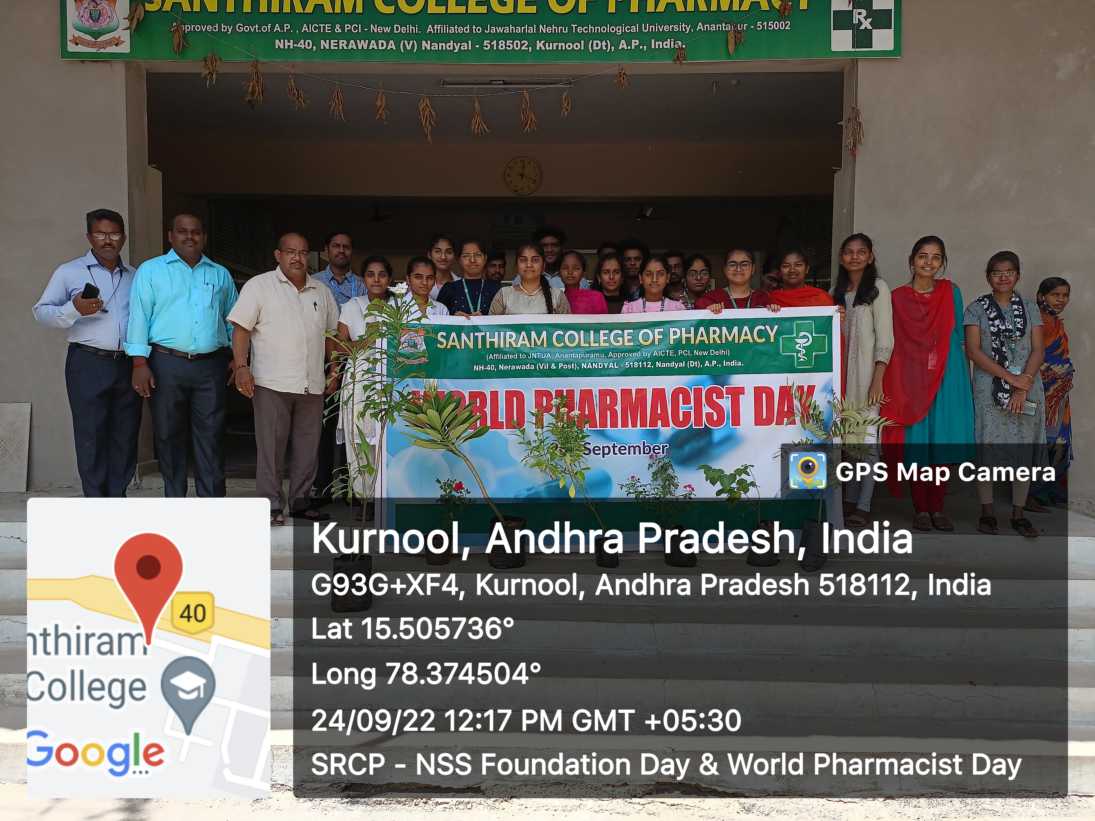 NSS Foundation Day & World Pharmacist Day - Plantation