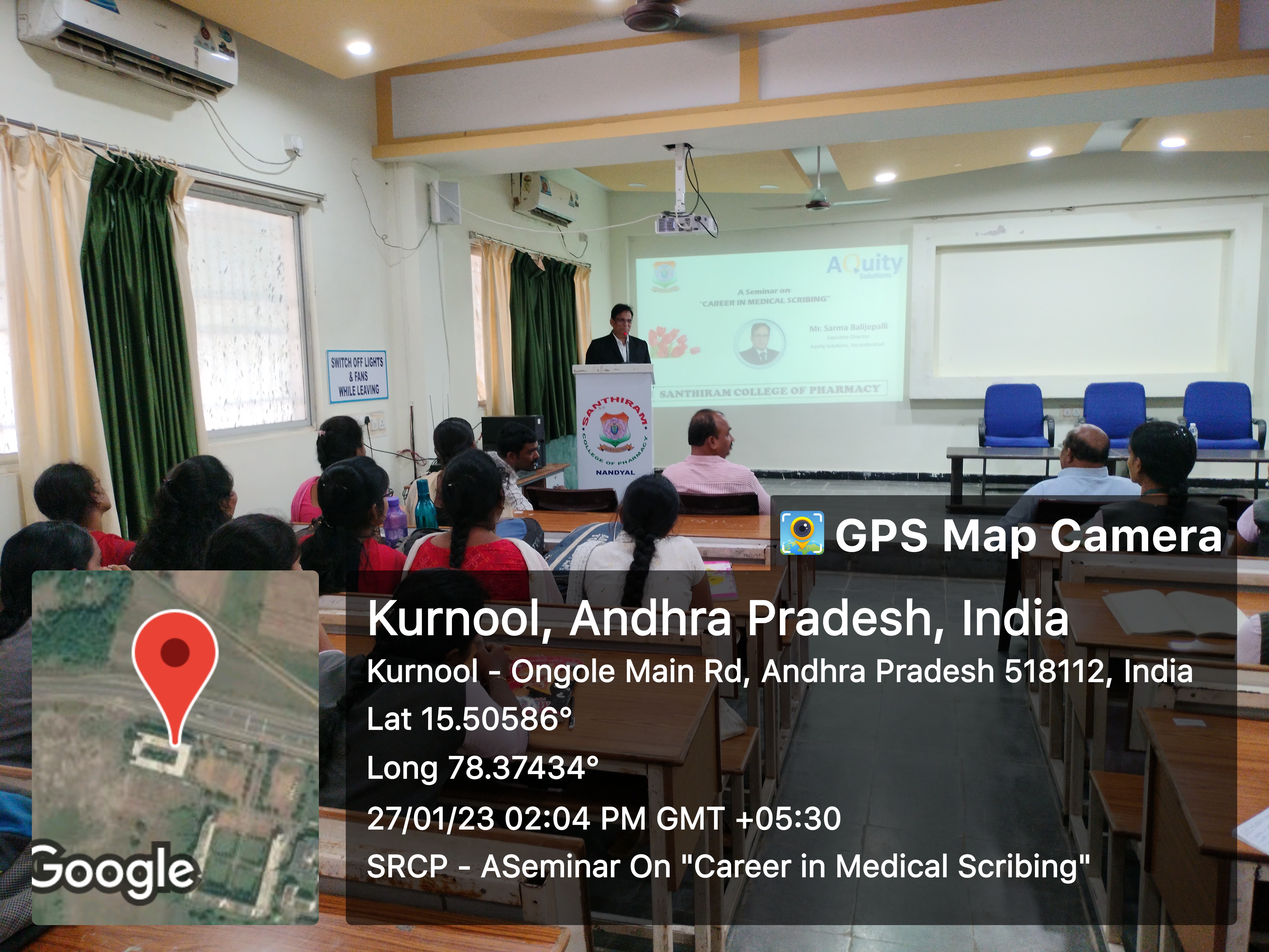 A Seminar on “Career in Medical Scribing”