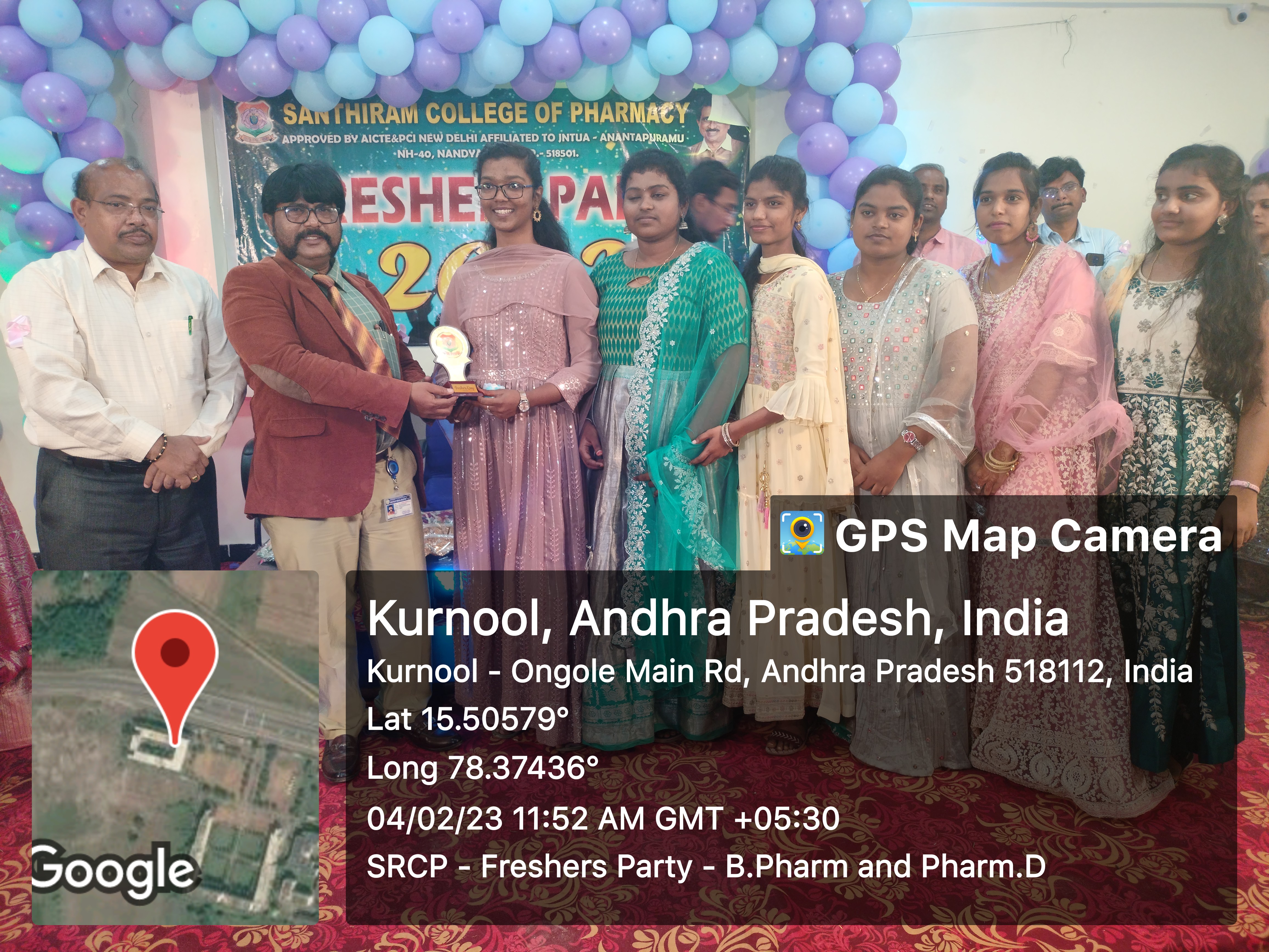 Fresher’s Party for B.Pharm and Pharm.D first year students