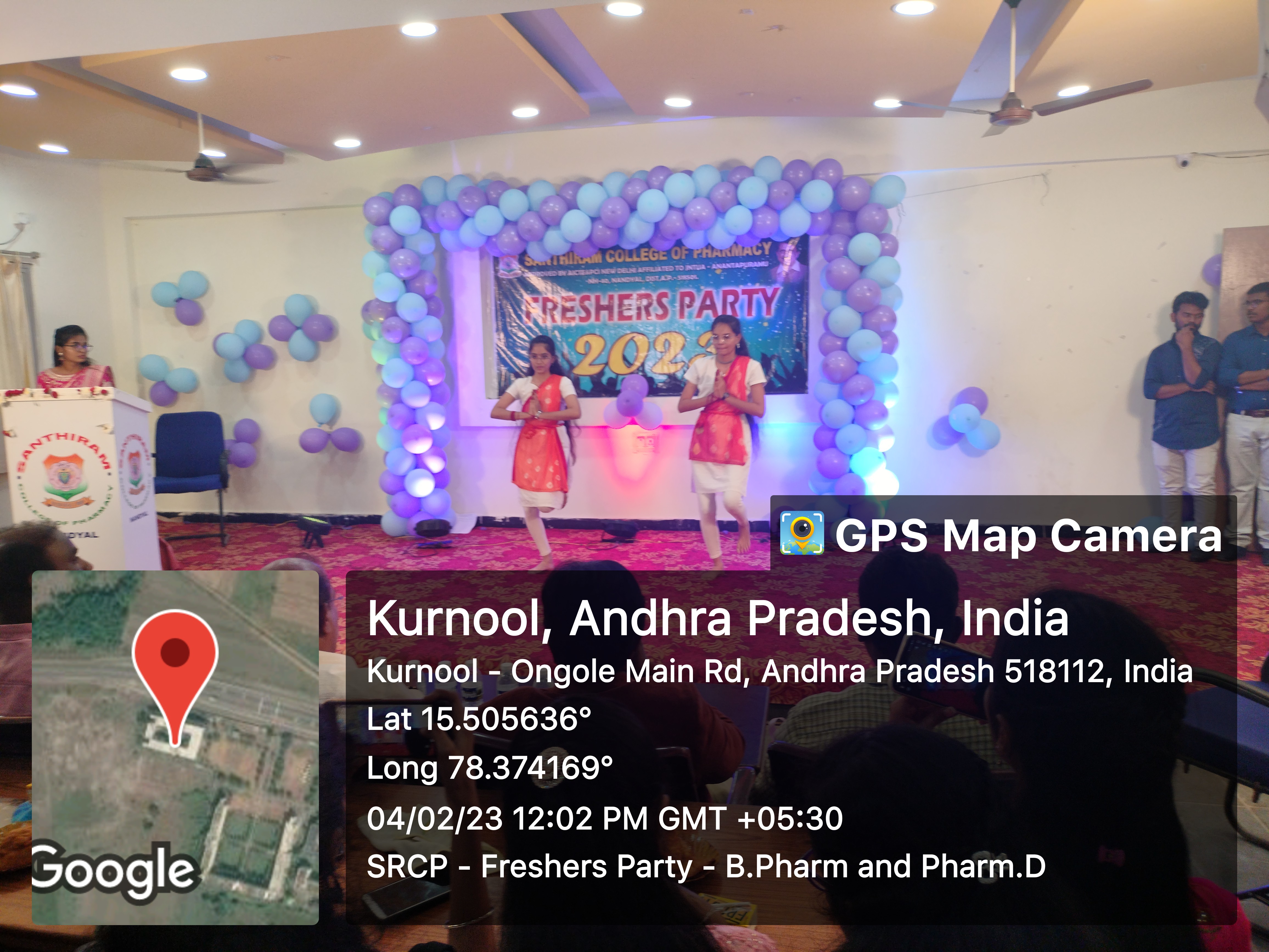 Fresher’s Party for B.Pharm and Pharm.D first year students