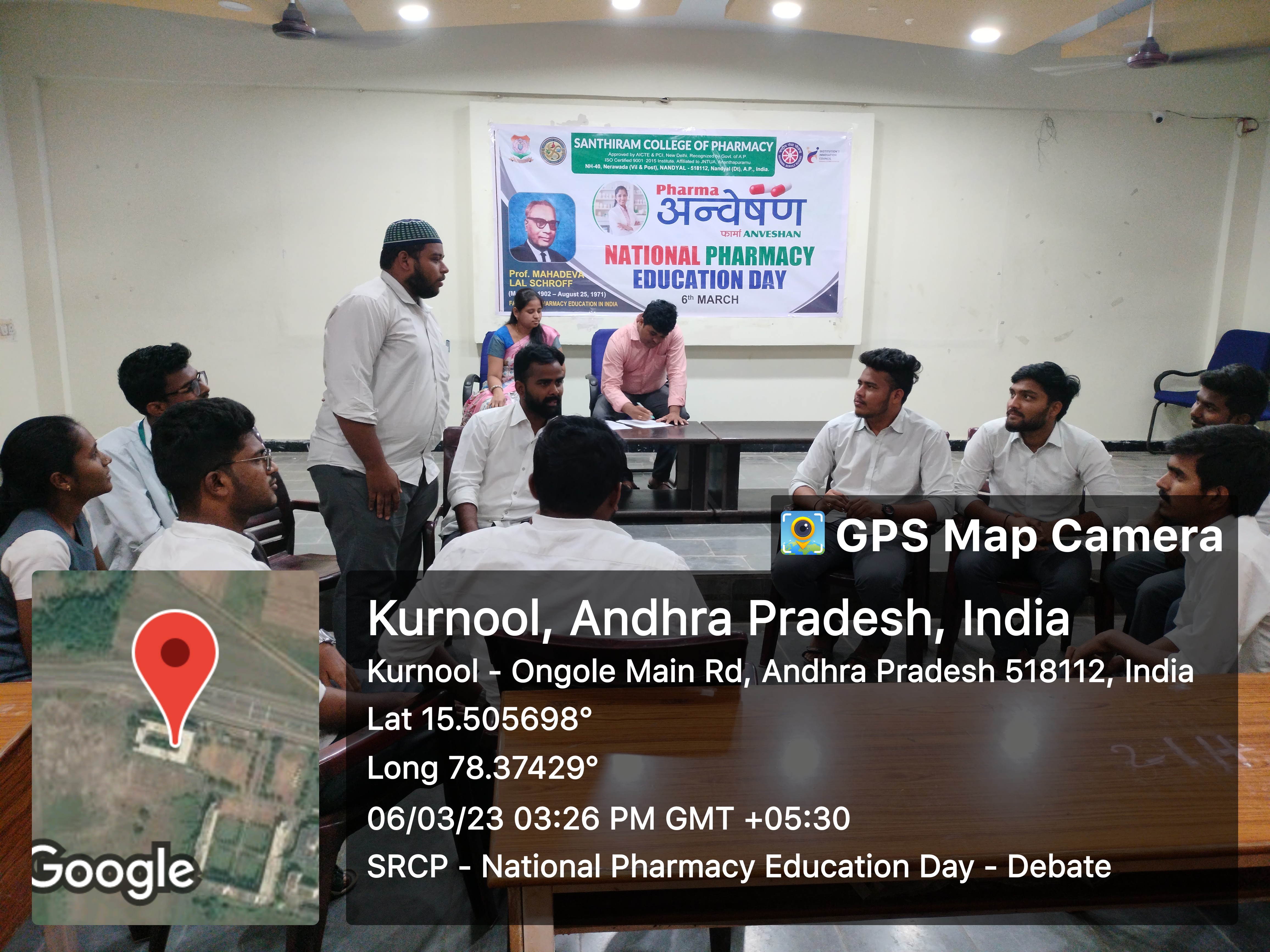 National Pharmacy Education Day Activities: Elocution, Essay writing, Drawing, Debate, Rangoli and Bed side patient counselling 