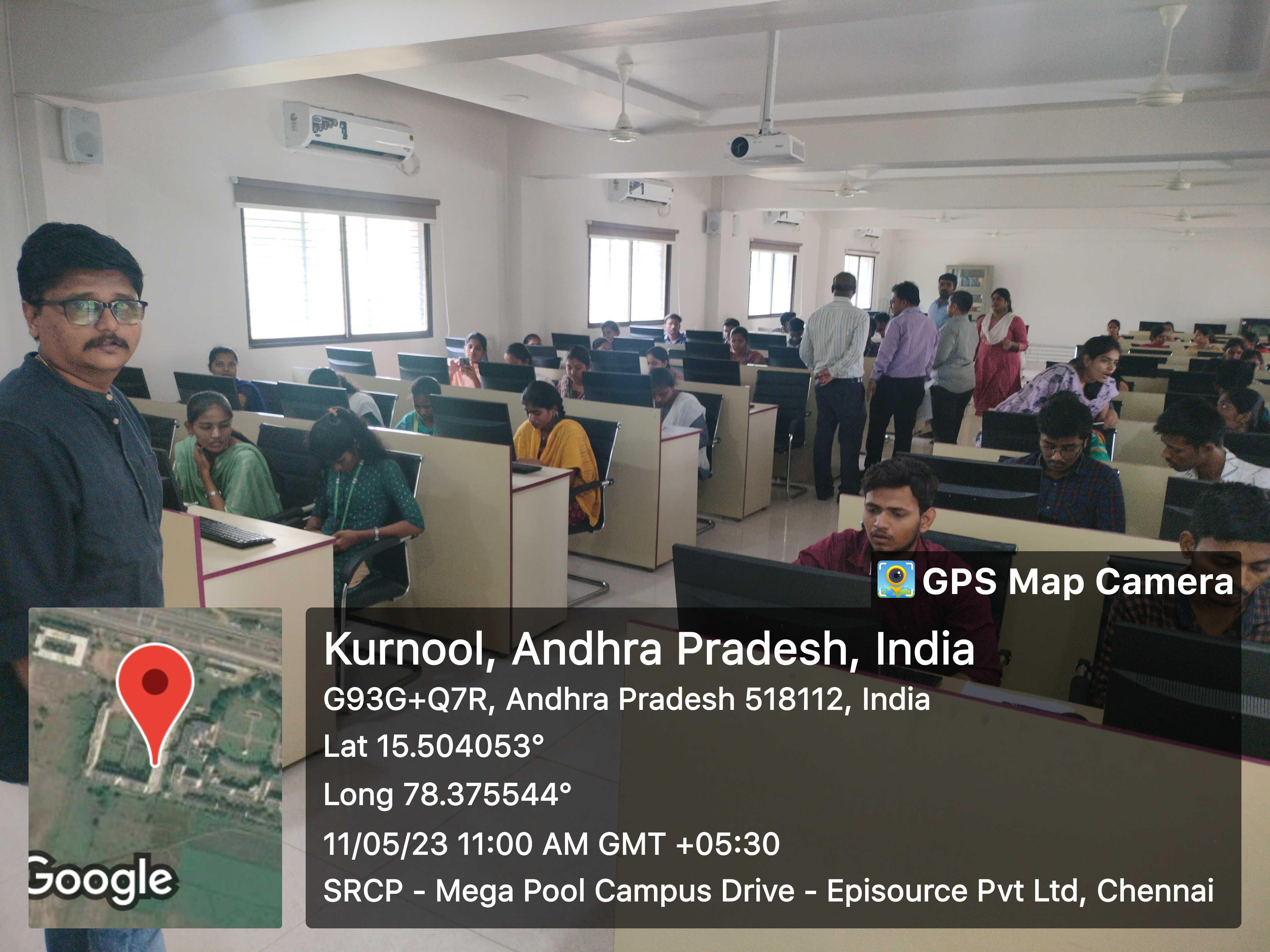 Campus Placement Drive with Episource Pvt Ltd., Chennai 