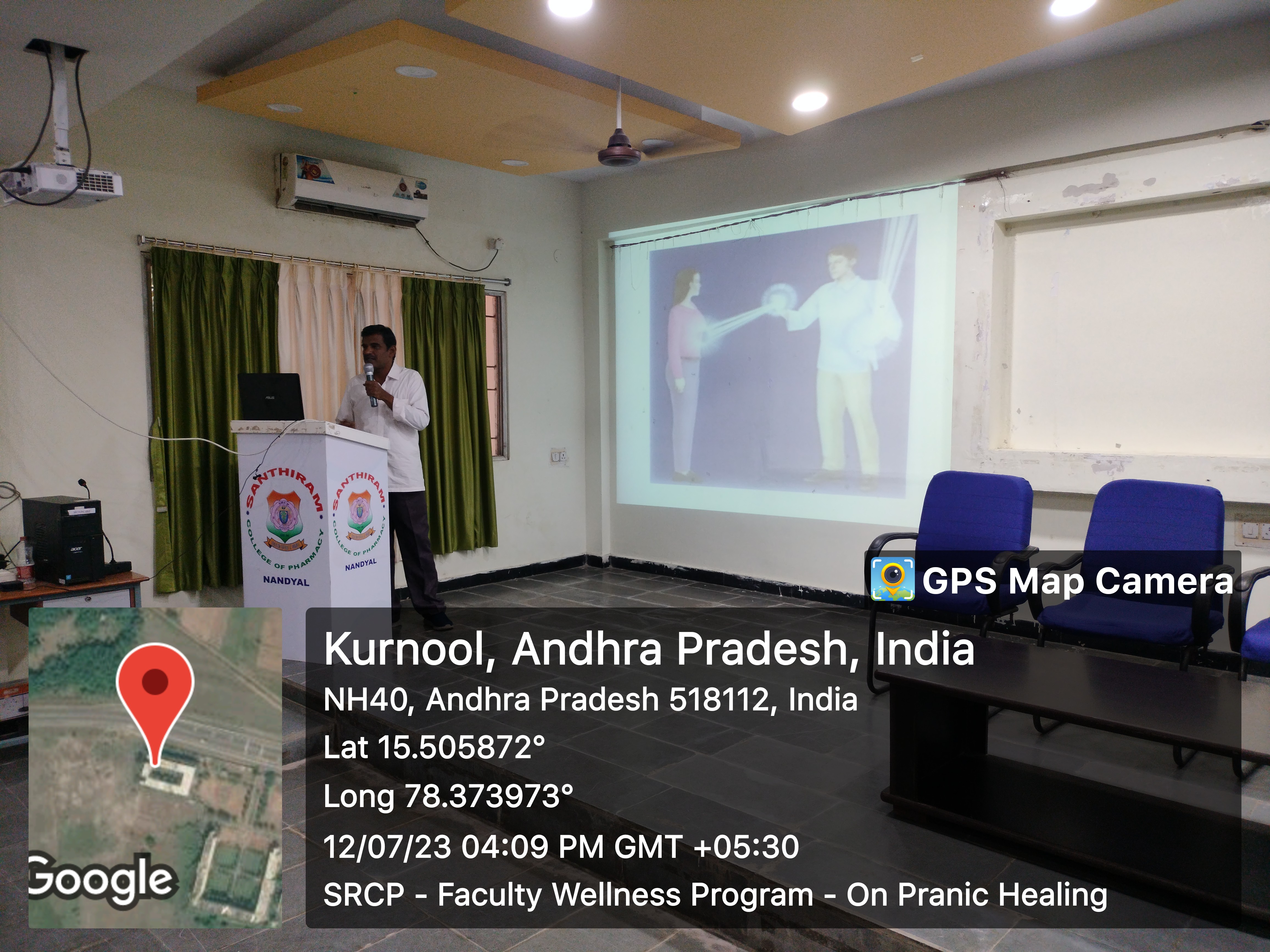 Wellness Programme on ‘Pranic Healing’