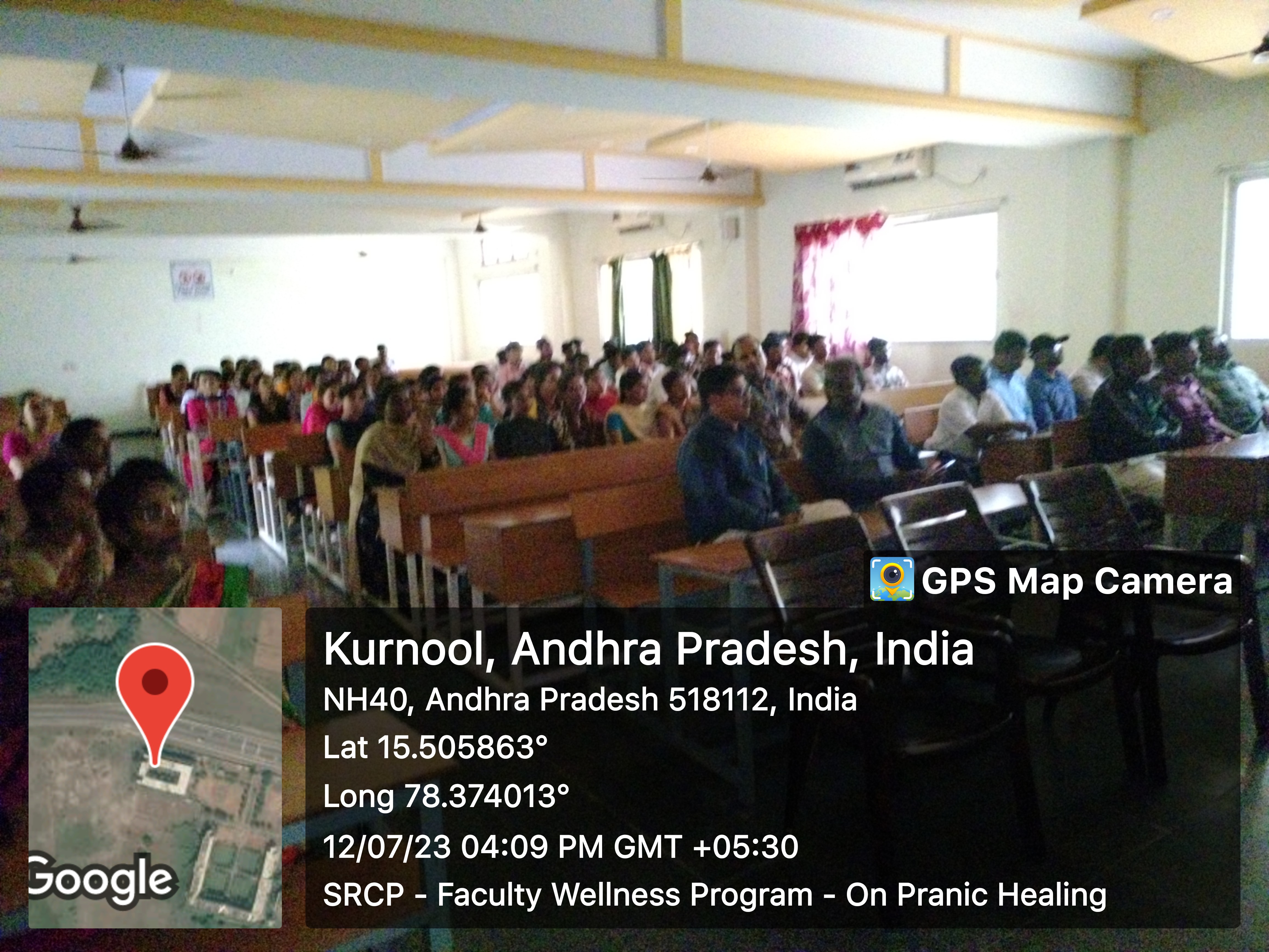 Wellness Programme on ‘Pranic Healing’
