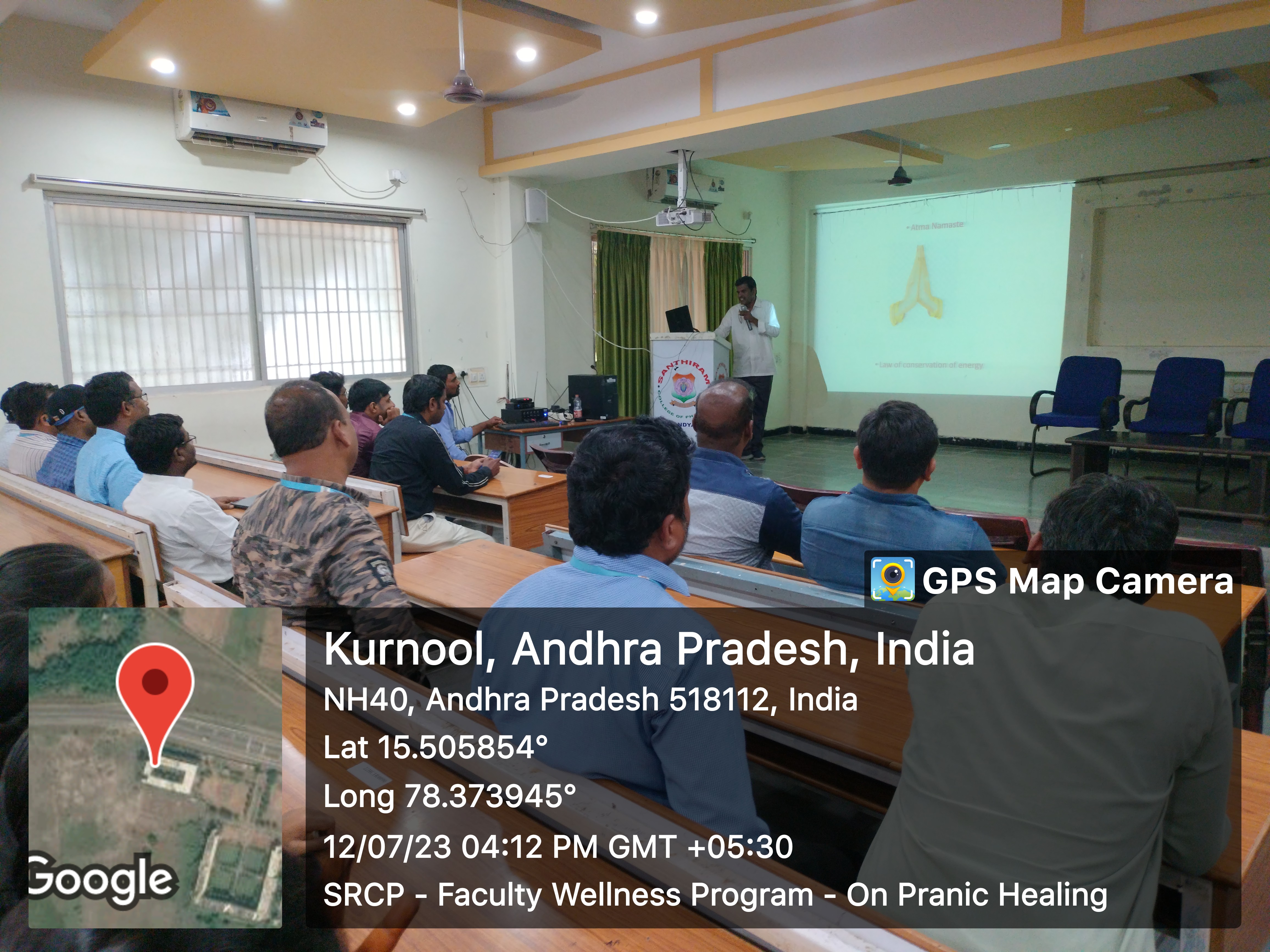 Wellness Programme on ‘Pranic Healing’