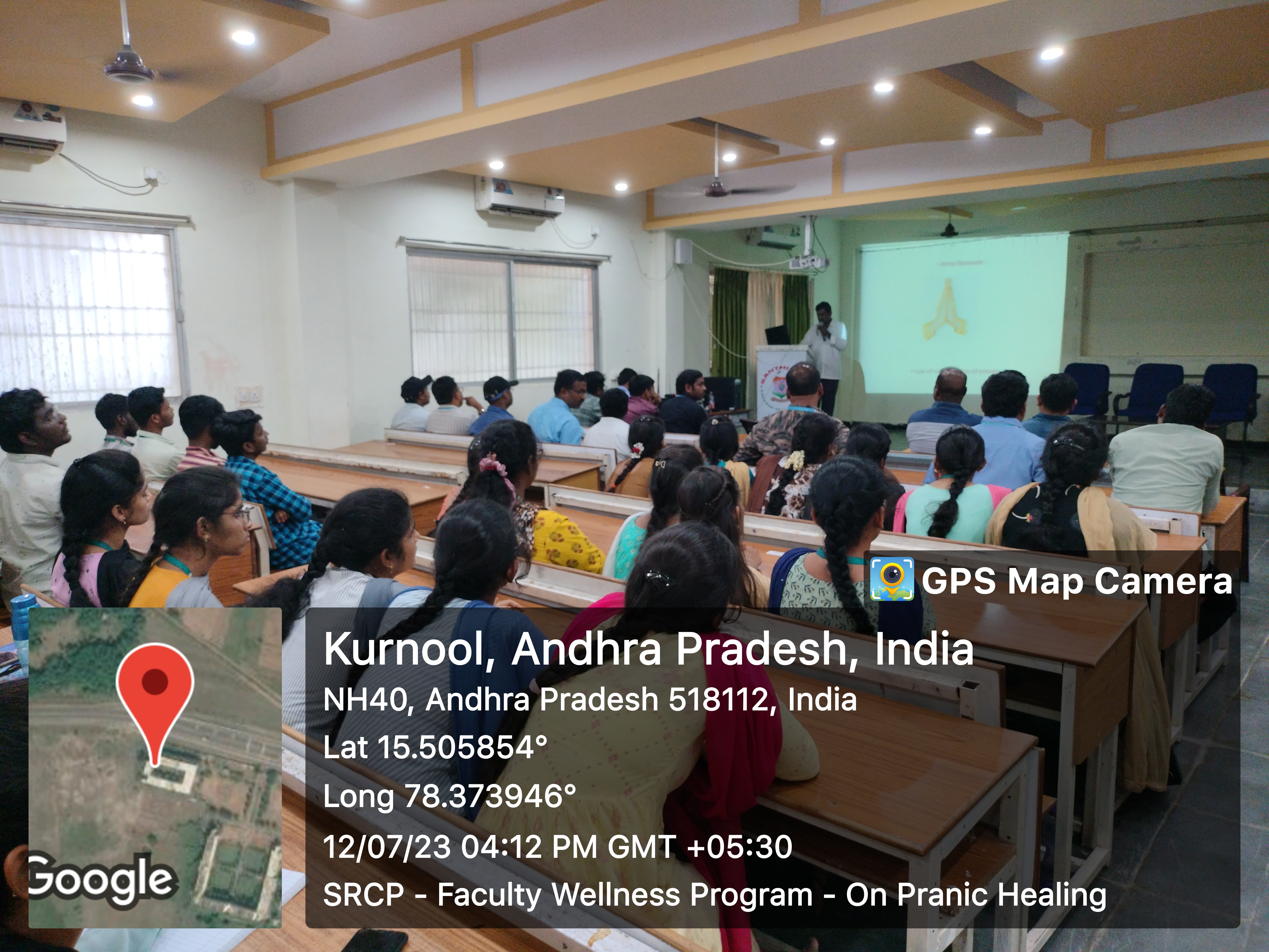 Wellness Programme on ‘Pranic Healing’
