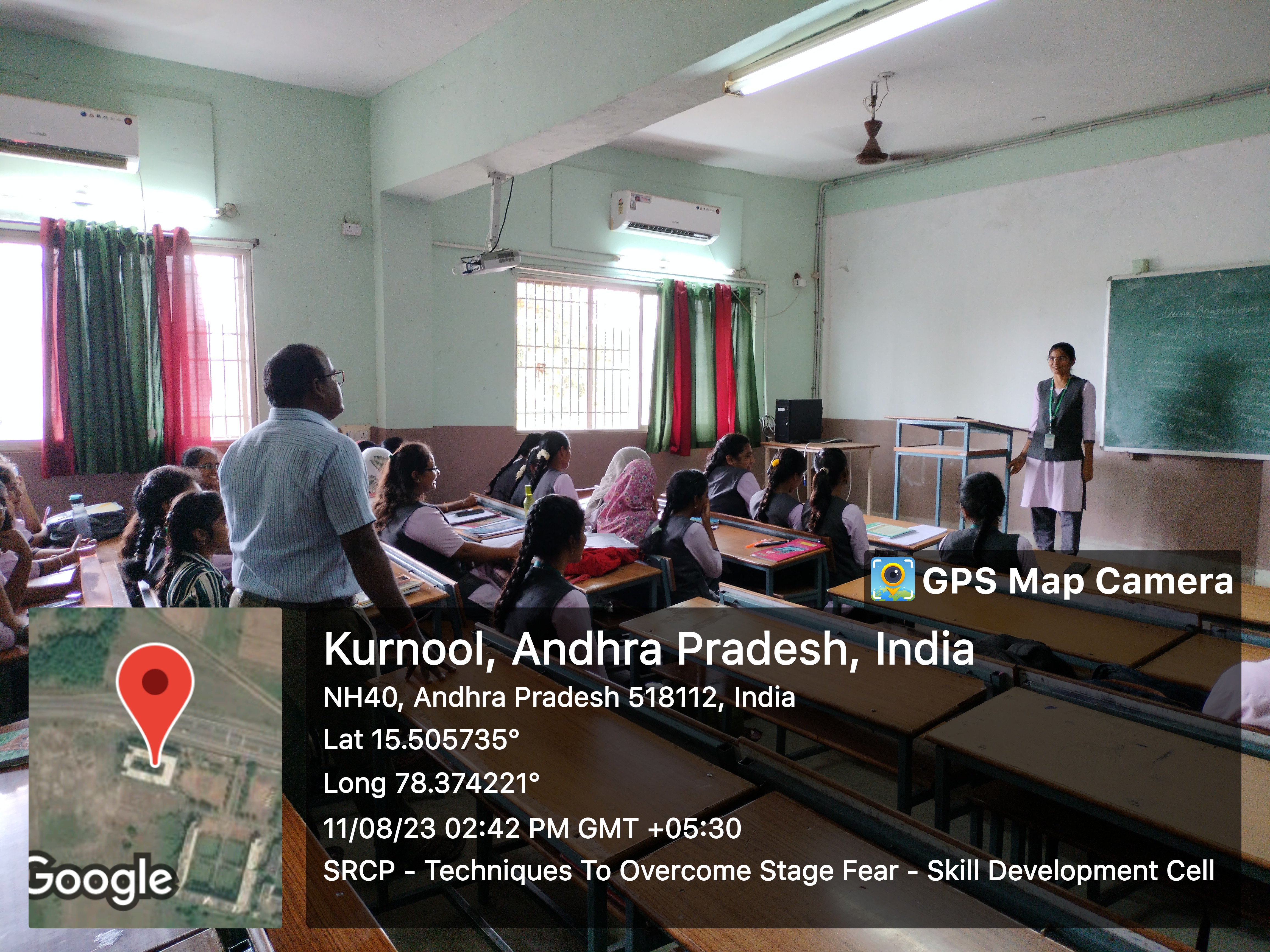 Skill development programme on ‘Techniques To Overcome Stage Fear’