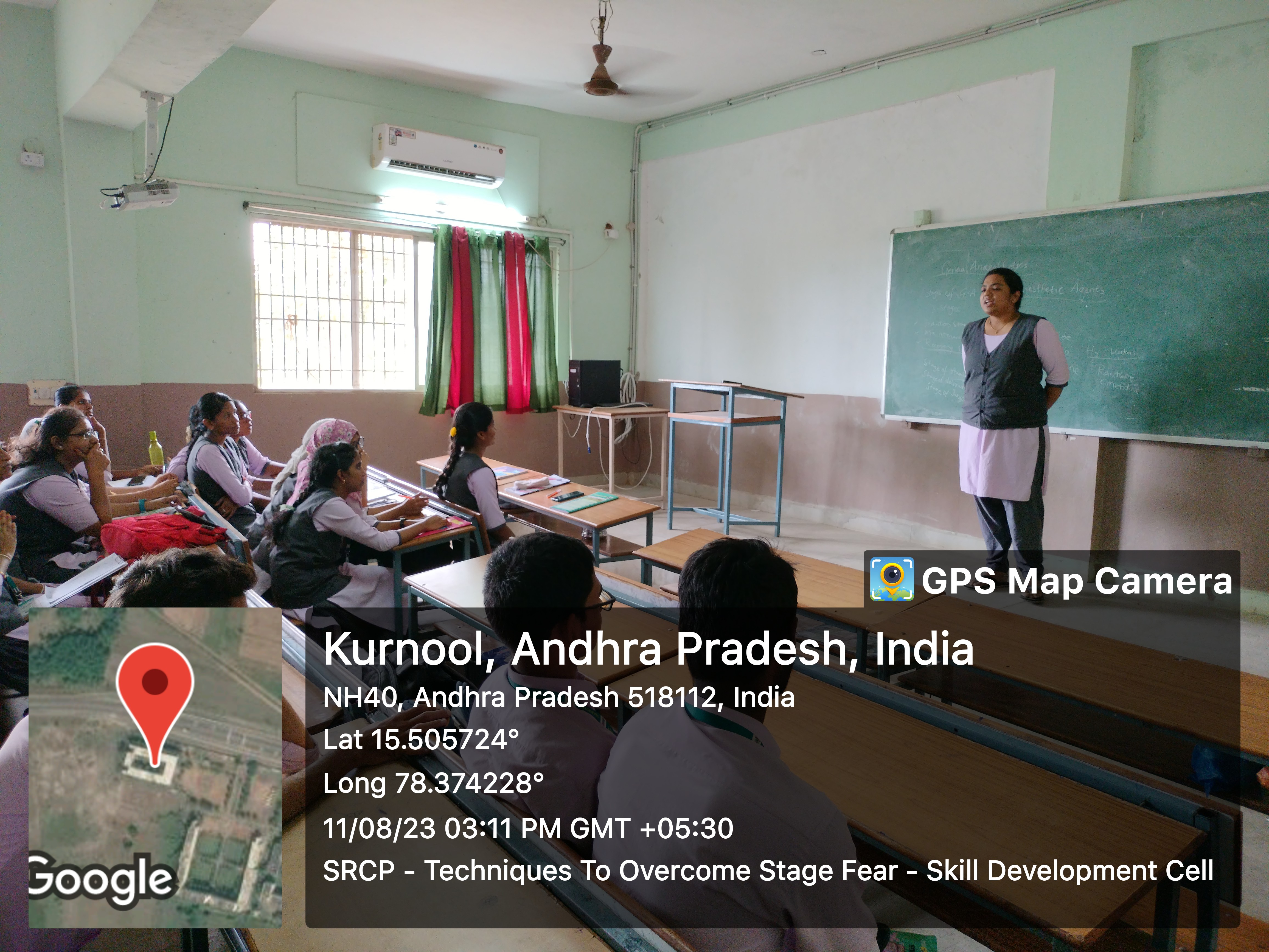 Skill development programme on ‘Techniques To Overcome Stage Fear’