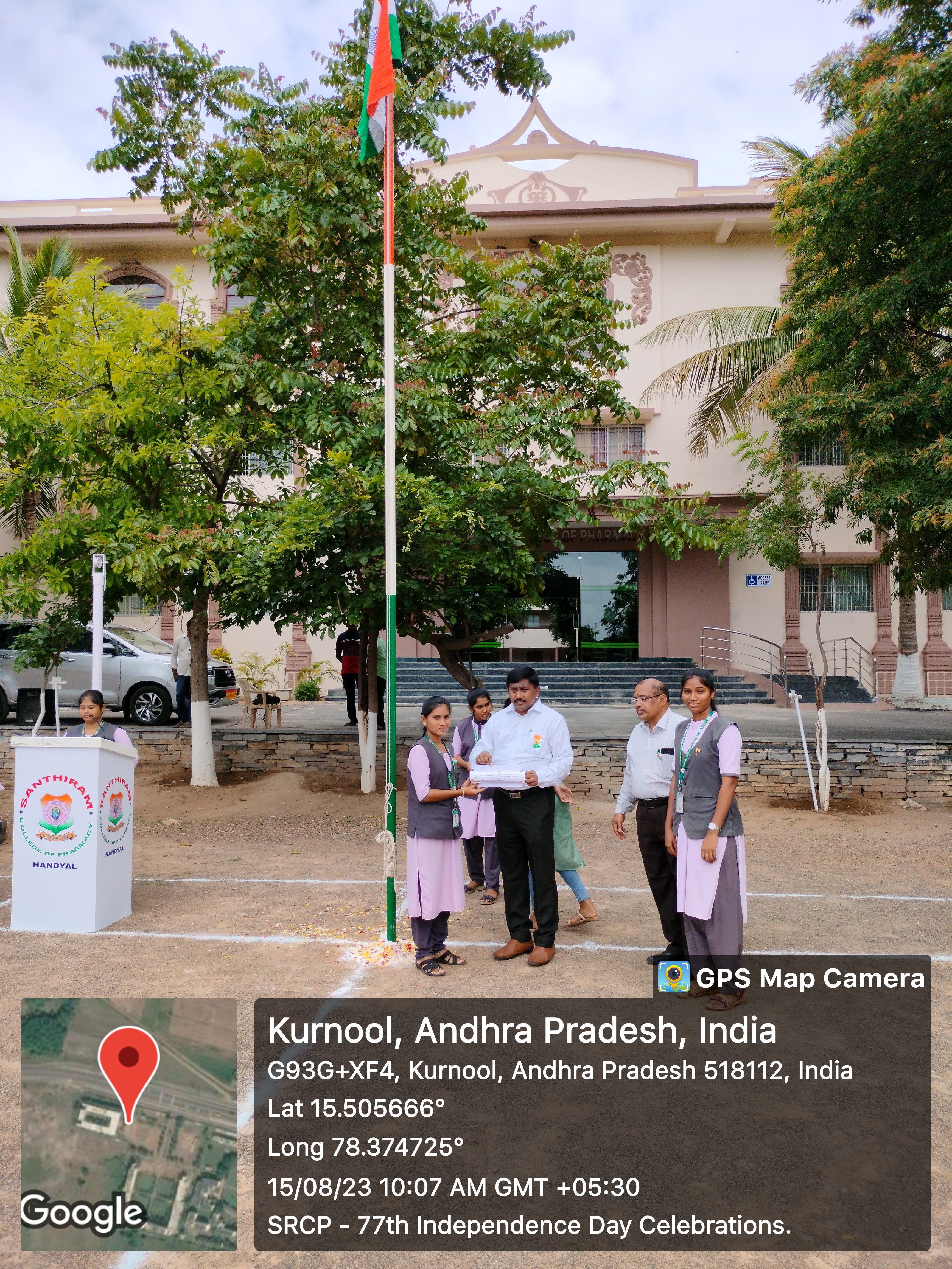 77th Independence  Day celebrations