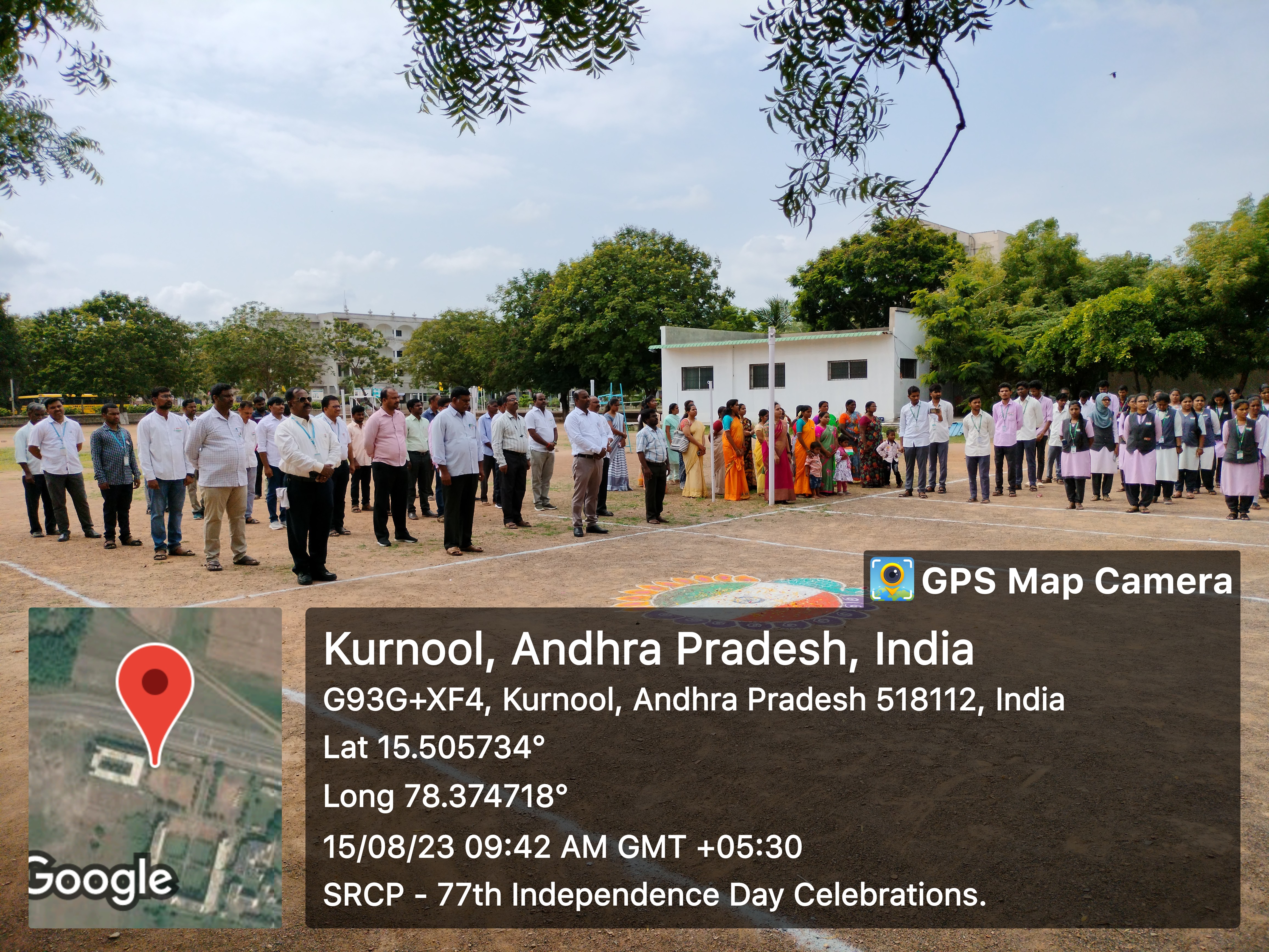 77th Independence  Day celebrations