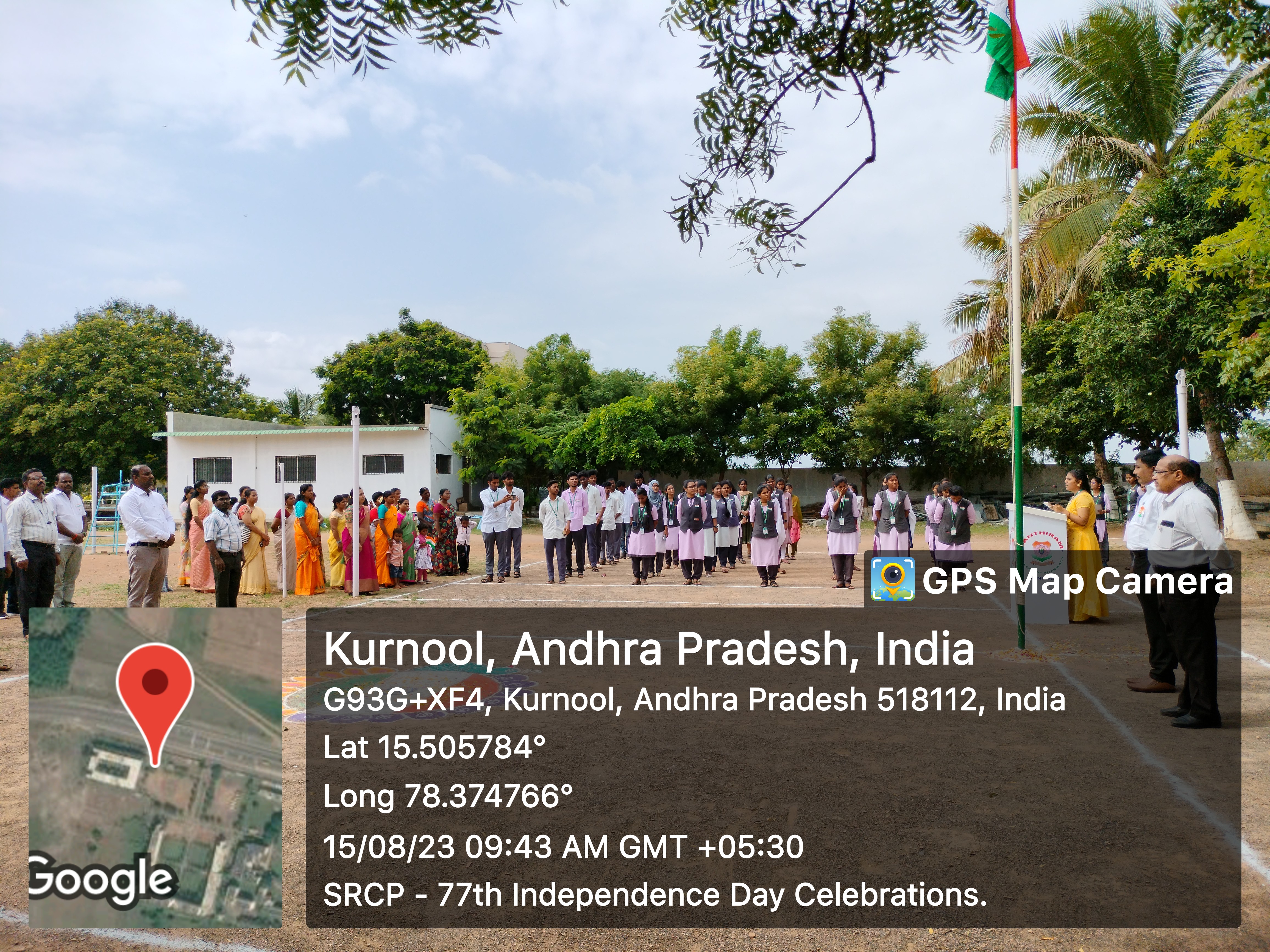 77th Independence  Day celebrations