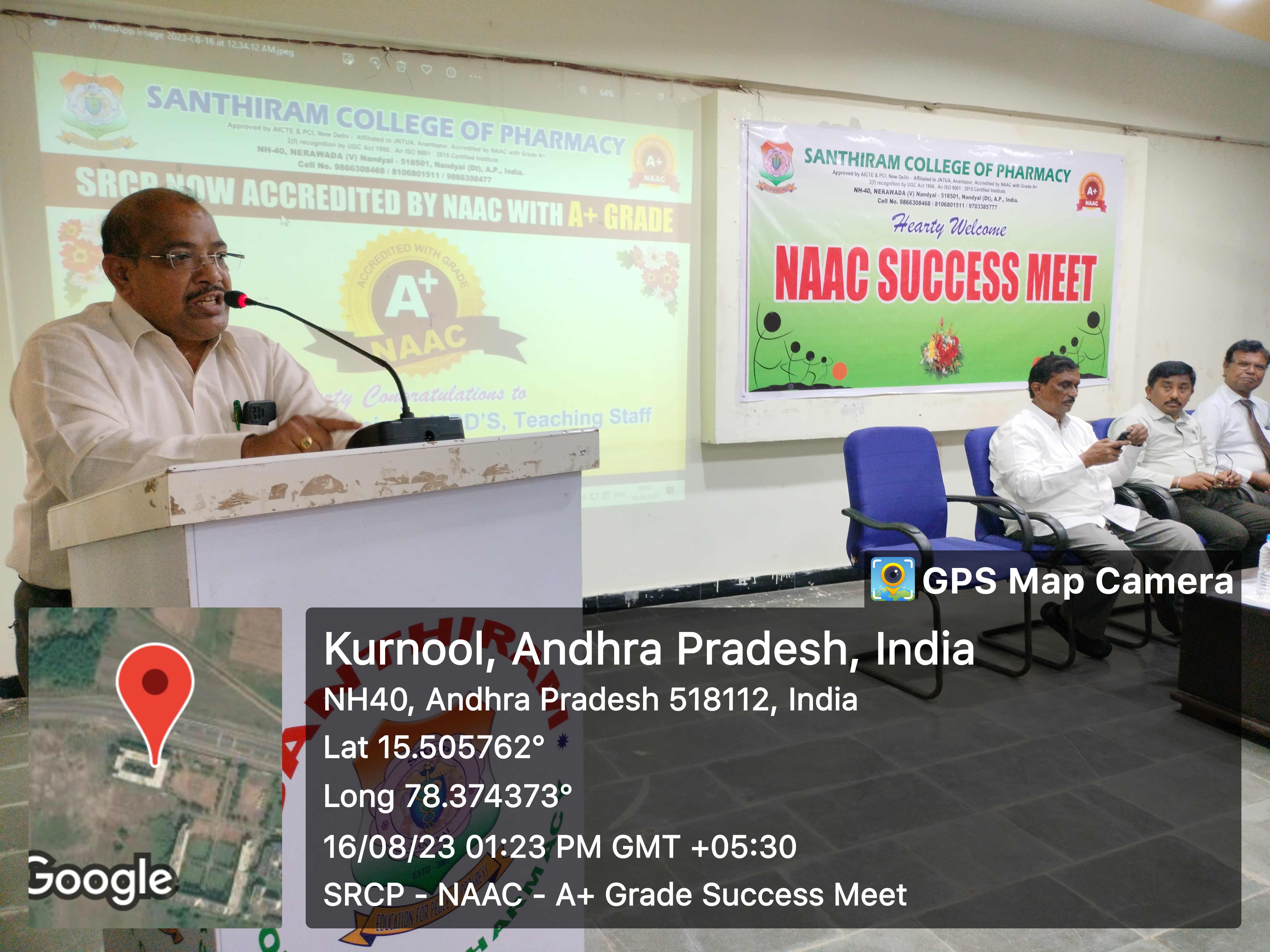 NAAC A+ Grade - ‘success meet’