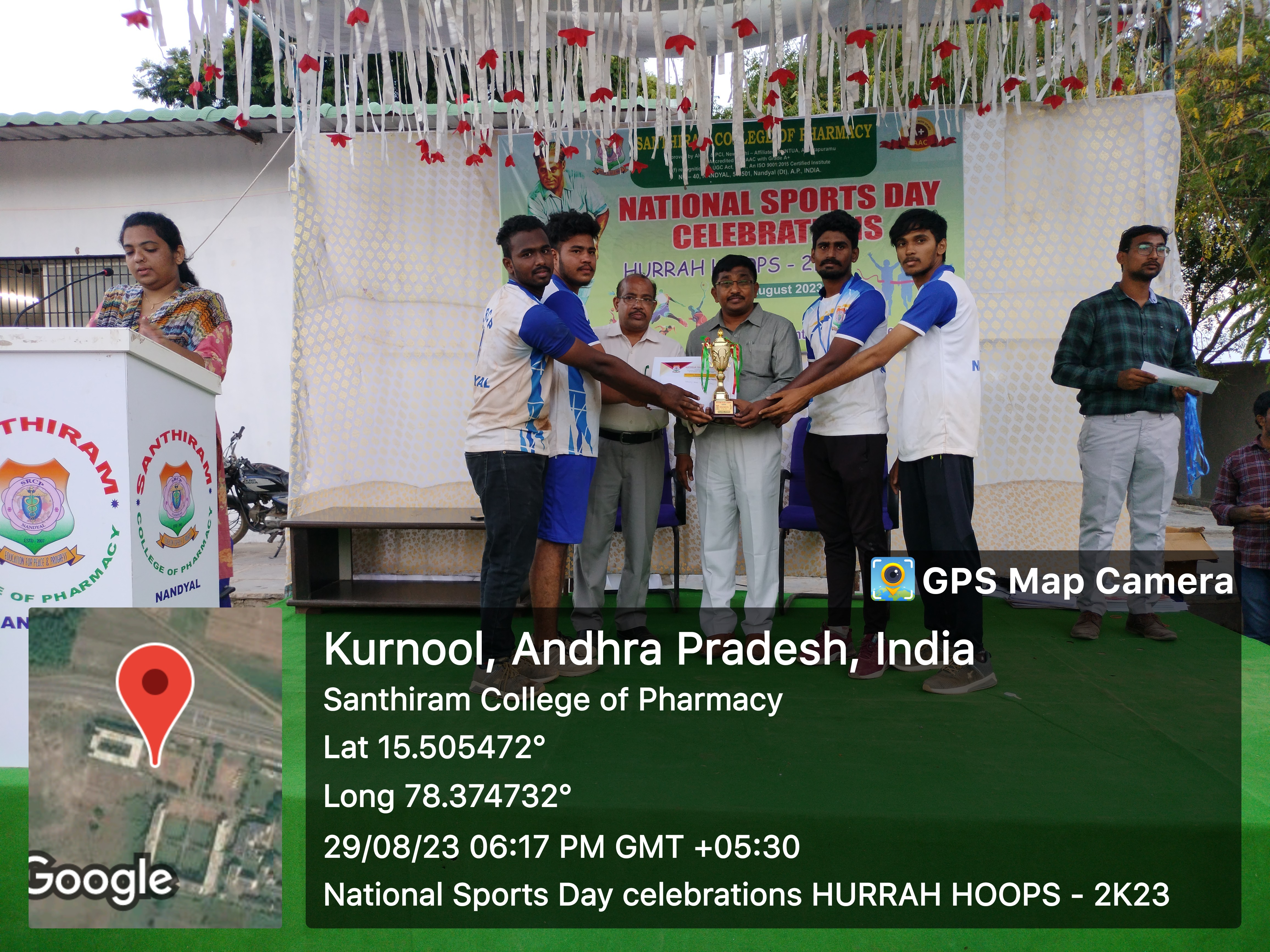 ‘National Sports Day Celebrations’ – Hurrah Hoops-2k23 (for Men and Women)