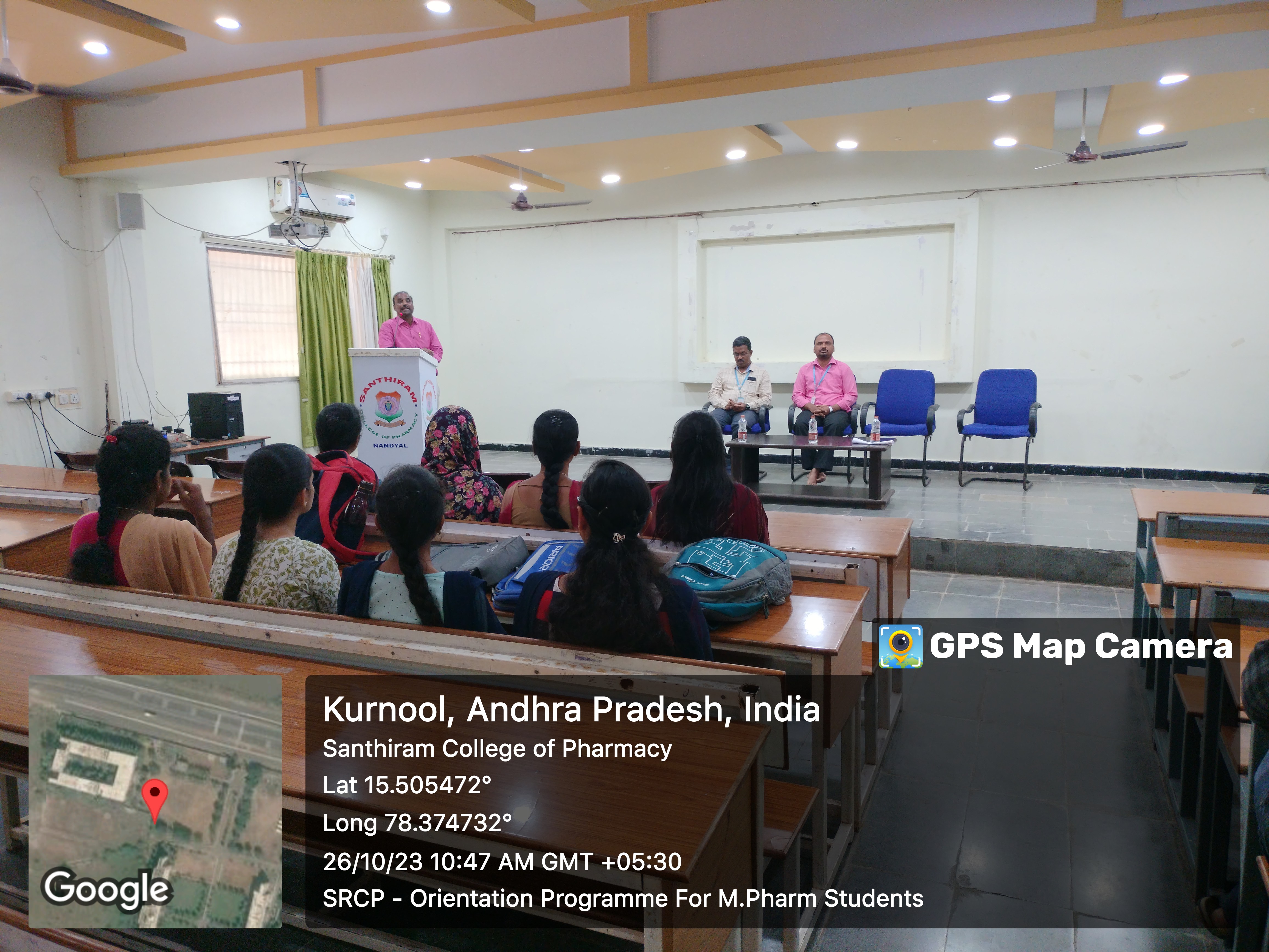 Orientation Programme for M.Pharm first year students