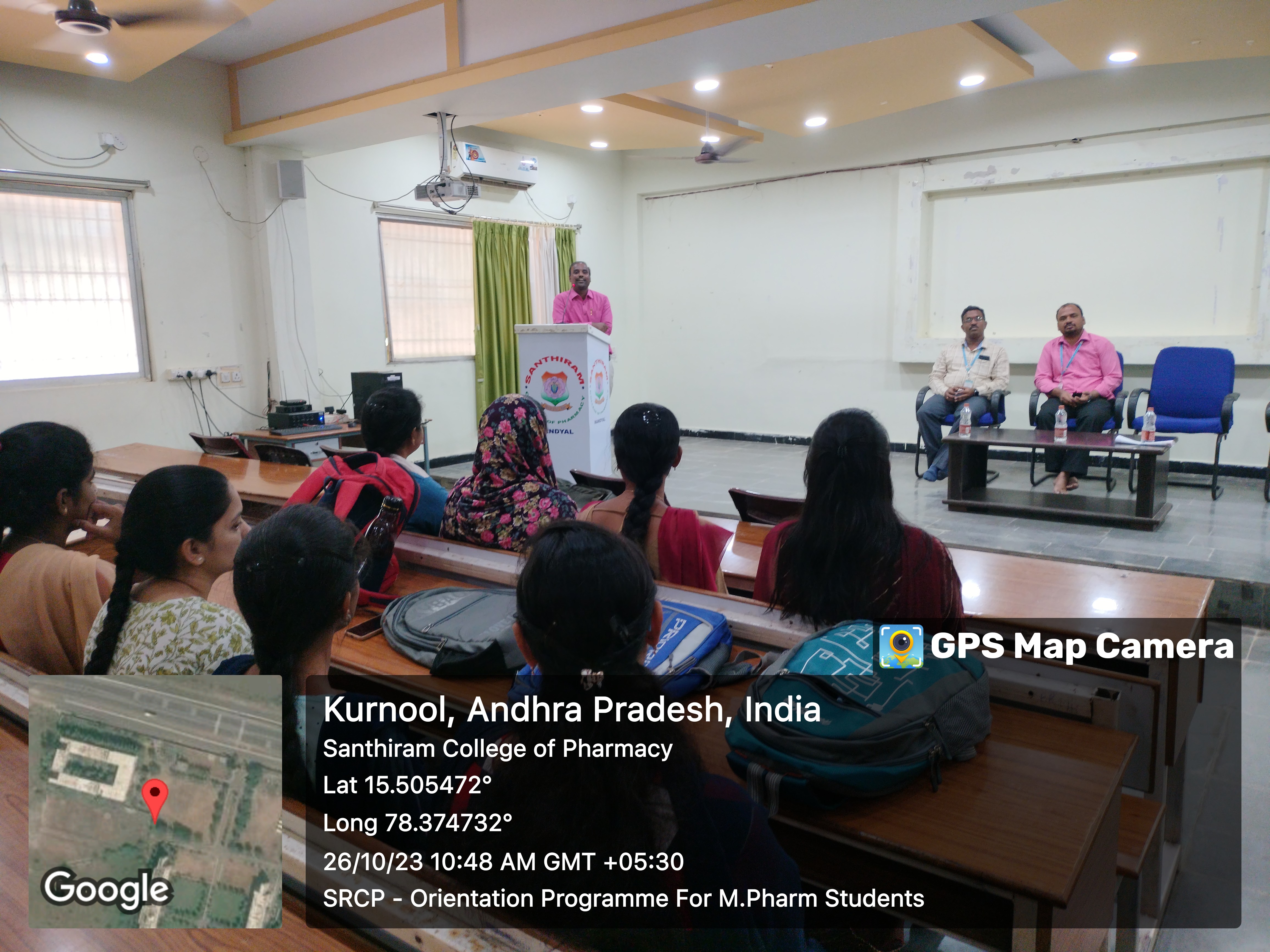 Orientation Programme for M.Pharm first year students