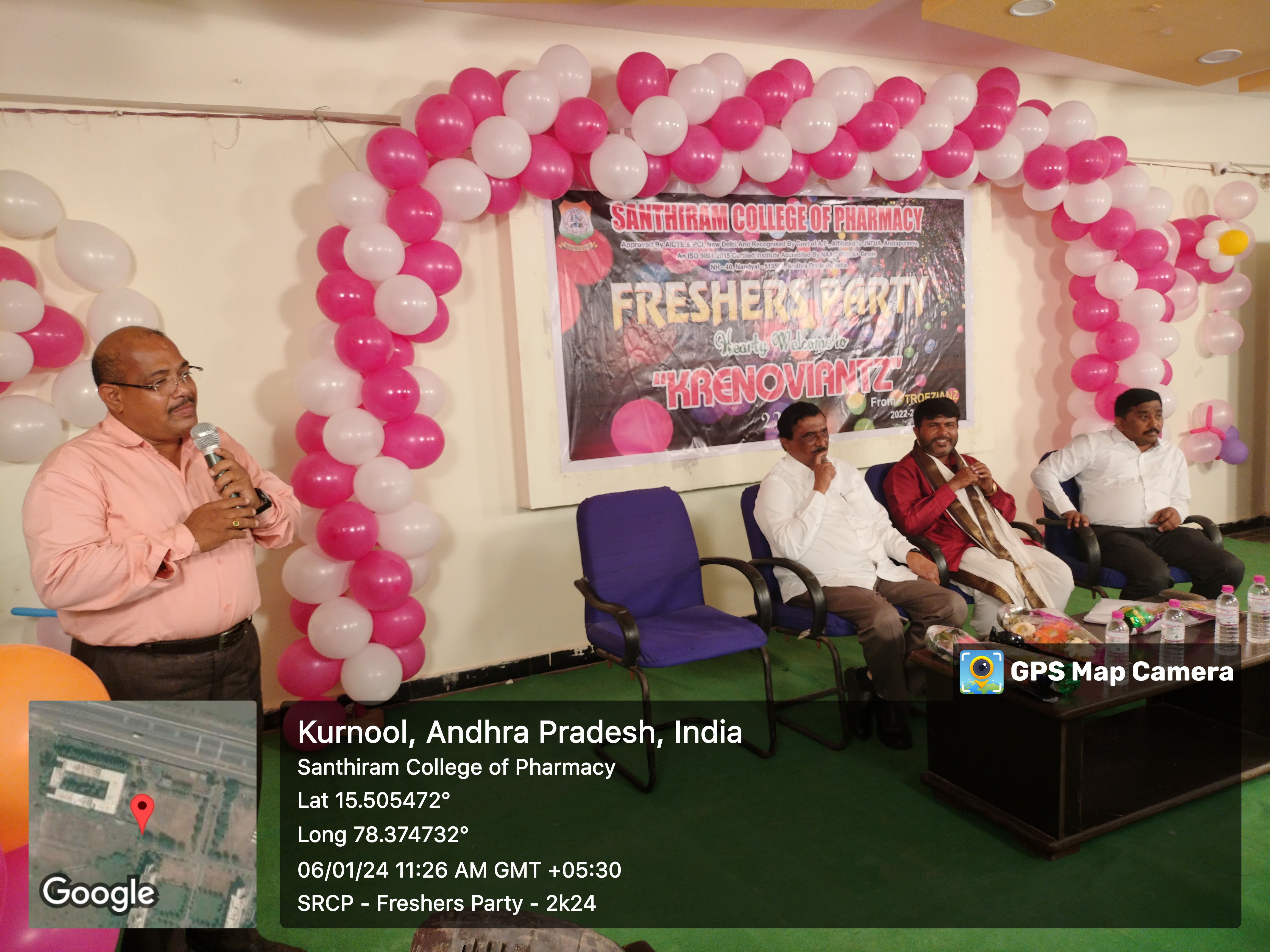 Fresher’s party for B.Pharm and Pharm.D first year students