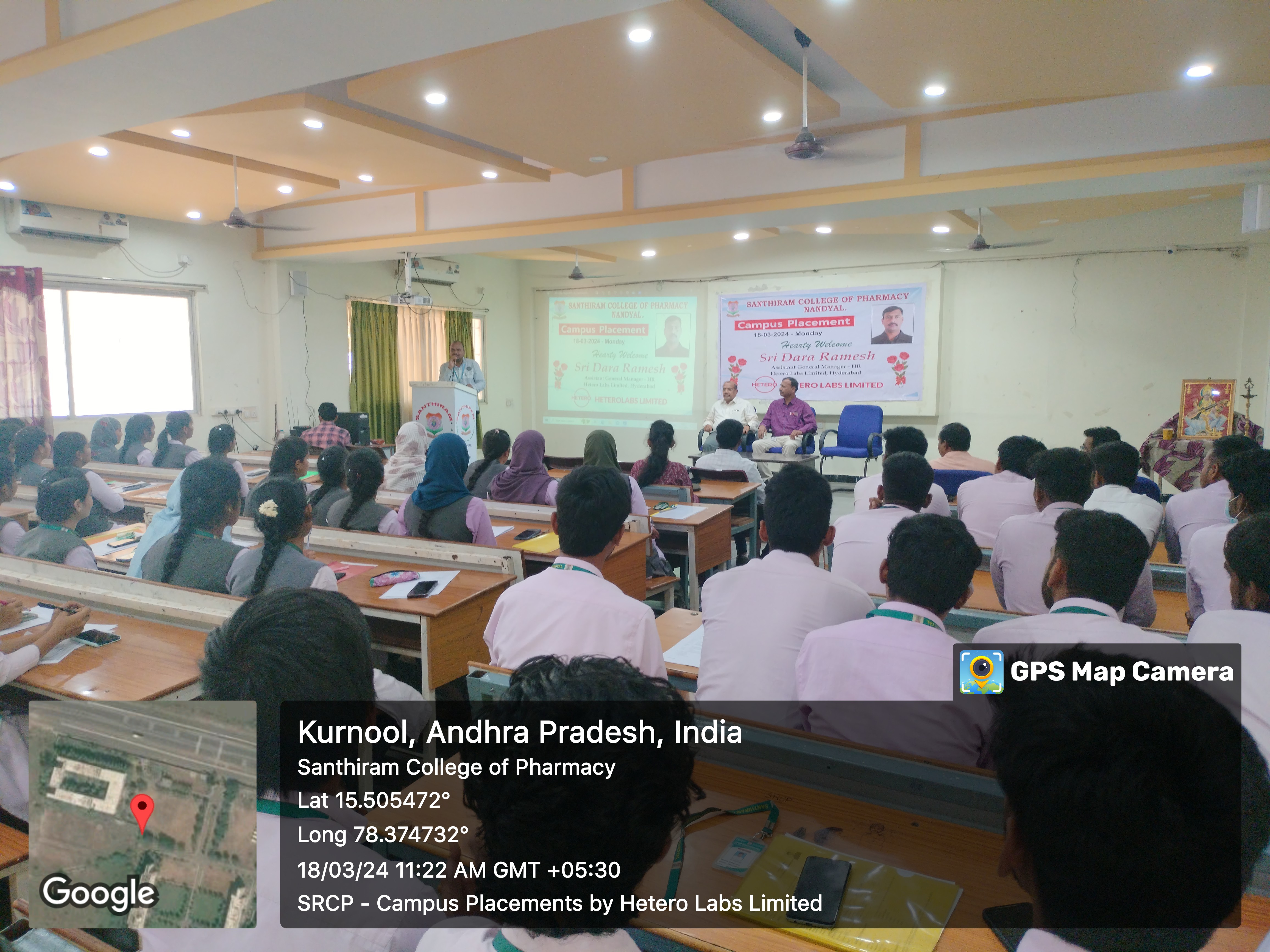 Campus placements by Hetero Labs Limited
