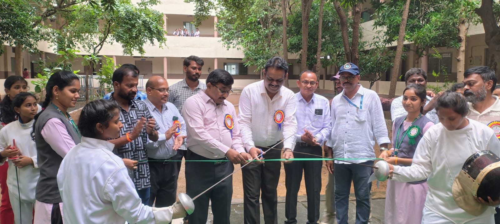 JNTUA inter University Fencing team Selections