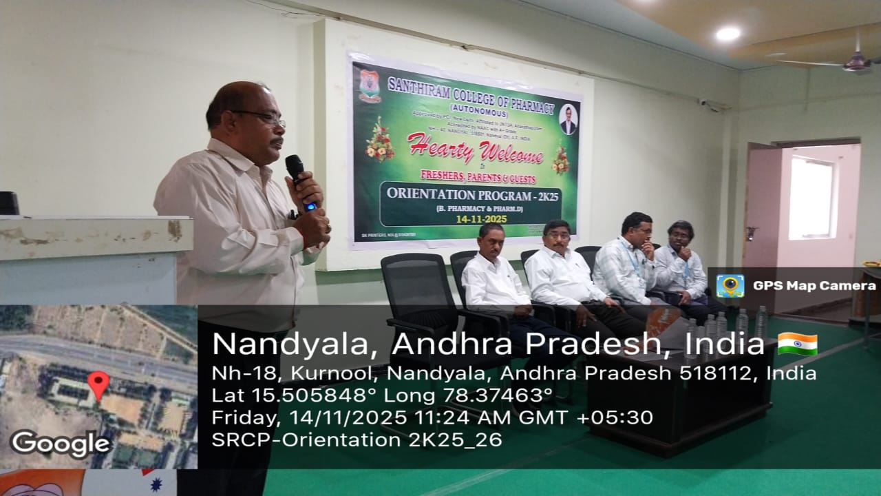 Orientation Program for B.Pharmacy Students