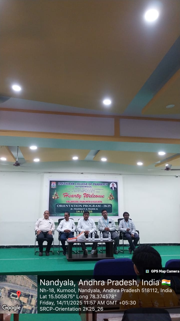 Orientation Program for B.Pharmacy Students